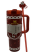 Термос термочашка Stanley Quencher H2.0 Tumbler Світиться у темряві 1,18 л Hello Kitty Love Edition KT7001977 - зображення 5