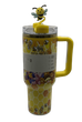 Термос термочашка Stanley Quencher H2.0 Tumbler з нержавіючої сталі 1,18 л Winnie the Pooh Honey Edition KT7001979 - зображення 6