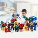 Діностер Оз трансформер Dinoster робот динозавр Стего бот 13см швидка трансформація у 4 етапи EU580853 - зображення 6