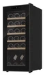 Холодильник Philco для вина, 77x34.5x45, холод.відд.-50л, зон - 1, бут-18, диспл, підсвітка, дерев'яні полиці, чорний - зображення 1