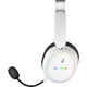 Навушники бездротові Hator Phoenix 2 Wireless Bluetooth 5.4 + USB-ресивер 45h White (ESH41) - зображення 5