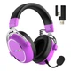 Навушники бездротові Hator Hypergang 3 Wireless Bluetooth 5.3 + USB-ресивер 40h Violet (ESH52) - зображення 1