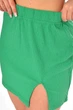 Костюм женский однотонный в рубчик зеленого цвета Fashion размер 40 (214480) - изображение 4