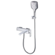 Змішувач для ванни з коротким зливом KOER KB-41009-01 хром KR6017 - зображення 1