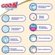 Підгузки GOO.N Premium Soft 7-12 кг розмір М унісекс 50 шт (863227) - зображення 2