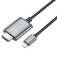 Кабель Lightning to HDMI HOCO UA27 2 метри HDTV Сірий - зображення 1