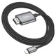Кабель Lightning to HDMI HOCO UA27 2 метри HDTV Сірий - зображення 3