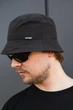 Мужская Панама Из Крашеной Ткани Плащевки Черная Without L (392333) - изображение 4