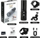 Екшн камера Lottsall 1080P WiFi 64GB водонепроникна для шолома та велосипеда - изображение 2