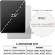 Чохол JETech для iPad Pro 12.9 2020/2018 з підтримкою Pencil та Auto Sleep Navy - изображение 4