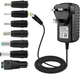 Блок живлення 12V 2A 24W з 7 перехідниками, адаптер YW-12 - зображення 1