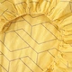 Простынь на резинке (160*200*25) жёлтая геометрия №661094yellow - изображение 2