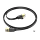 Патч-корд Сетевой кабель интернет RJ45 HOCO US07 1м Cat 6 6Gbit Черный - изображение 2
