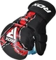 Перчатки тренировочные RDX Grappling Gloves Shooter New Aura F17 GSR-F17BR XL Черные с красным (5054421845738) - изображение 2