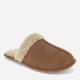 Мужские домашние тапочки с закрытым носком с мехом Levi`s Brixton Memory Foam 225325131 44-45 Коричневые (1159860528) - изображение 2