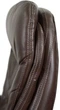 Кресло АКЛАС Валенсия Soft EX MB (Кожа LC-K Dark brown/PU Dark brown) - изображение 8