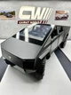 Колекційна металева лита модель автомобіля Tesla CyberTruck зі світлом, звуком чорна 1:24 - зображення 14