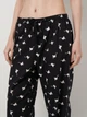 Пижамные штаны женские GAP 952308608 XL Черные (1159861193) - изображение 3