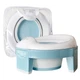 Дитячий дорожній складаний горщик і накладка на унітаз 3 в 1 Just Baby Trino Blue (JB-001) - изображение 2