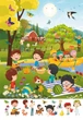 Книга-картонка Великий віммельбух. Пори року - зображення 6