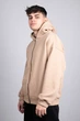 Толстовка чоловіча на блискавці оверсайз Beige v.2 8XL - зображення 1