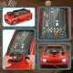 Дитячий симулятор водіння Adventure Racing Car Червоний Axm15970 - зображення 3