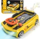 Дитячий симулятор водіння Adventure Racing Car Жовтий Axm15970/2 - зображення 5