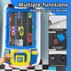 Дитячий симулятор водіння Adventure Racing Car Блакитний Axm15970/3 - зображення 4