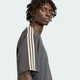 Мужская футболка ADICOLOR 3-STRIPES OVERSIZED adidas KE1587 (M) серый (4068805037689) - изображение 5