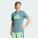 Мужская футболка для тренировок Train Essentials Feelready Logo adidas JW7403 (XS) зеленый (4068809942132) - изображение 1