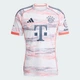 Чоловіче виїзне джерсі FC Bayern 25/26 Away adidas JJ2143 (XS) білий (4068809803709) - зображення 6