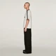 Футболка Y-3 Padded Short Sleeve 3-Stripes adidas KD4759 (S) белый (4068807595507) - изображение 2