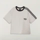 Футболка Y-3 Padded Short Sleeve 3-Stripes adidas KD4759 (S) белый (4068807595507) - изображение 8