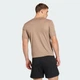 Чоловіча футболка WORKOUT ESSENTIALS BASE adidas KD5464 (2XL) коричневий (4068821325227) - зображення 2