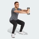 Мужская футболка Designed for Training Workout adidas JI5766 (L) черный (4067891593420) - изображение 3