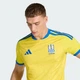 Мужское домашнее джерси Ukraine 26 Replica adidas JZ4622 (2XL) желтый (4068821282698) - изображение 5