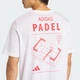 Мужская футболка Padel Category Graphic adidas KE9639 (XL) белый (4068821830417) - изображение 5