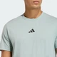 Мужская футболка Designed for Training Workout adidas KA7290 (XS) зеленый (4068822247207) - изображение 4