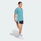 Мужская футболка для бега Adizero adidas JV7170 (XS) бирюзовый (4068807963825) - изображение 3