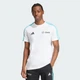Мужская футболка Mercedes - AMG Petronas Formula One Team DNA adidas JV5457 (XS) белый (4068802669012) - изображение 1