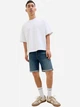 Шорты джинсовые короткие мужские Jack & Jones 12269608-Blue Denim L Синие (5715671285902) - изображение 4