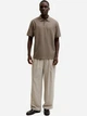 Поло длинное мужское Jack & Jones 12268130-Falcon L Бежевое (5715830455092) - изображение 2