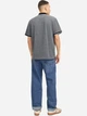 Поло длинное мужское Jack & Jones 12274681-Maritime Blue S Серое (5715714374884) - изображение 3