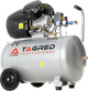 Kompresor Tagred 2 tłoki 3500 W 100 L TA361 (2010002819461) - obraz 1