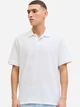 Поло длинное мужское Jack & Jones 12268130-White M Белое (5715671962377) - изображение 1