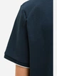 Поло длинное мужское Jack & Jones 12268130-Sky Captain S Темно-синее (5715671962674) - изображение 6
