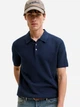 Поло длинное мужское Jack & Jones 12292034-Sky Captain L Темно-синее (5715830459595) - изображение 4
