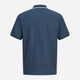 Поло длинное мужское Jack & Jones 12268130-Sky Captain S Темно-синее (5715671962674) - изображение 8