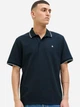 Поло длинное мужское Jack & Jones 12268130-Sky Captain S Темно-синее (5715671962674) - изображение 1