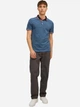 Поло длинное мужское Jack & Jones 12136668-Denim Blue M Синее (5714499743779) - изображение 2